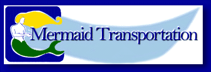 Mermaid Transportation Logo - Maine Airport Shuttle Service